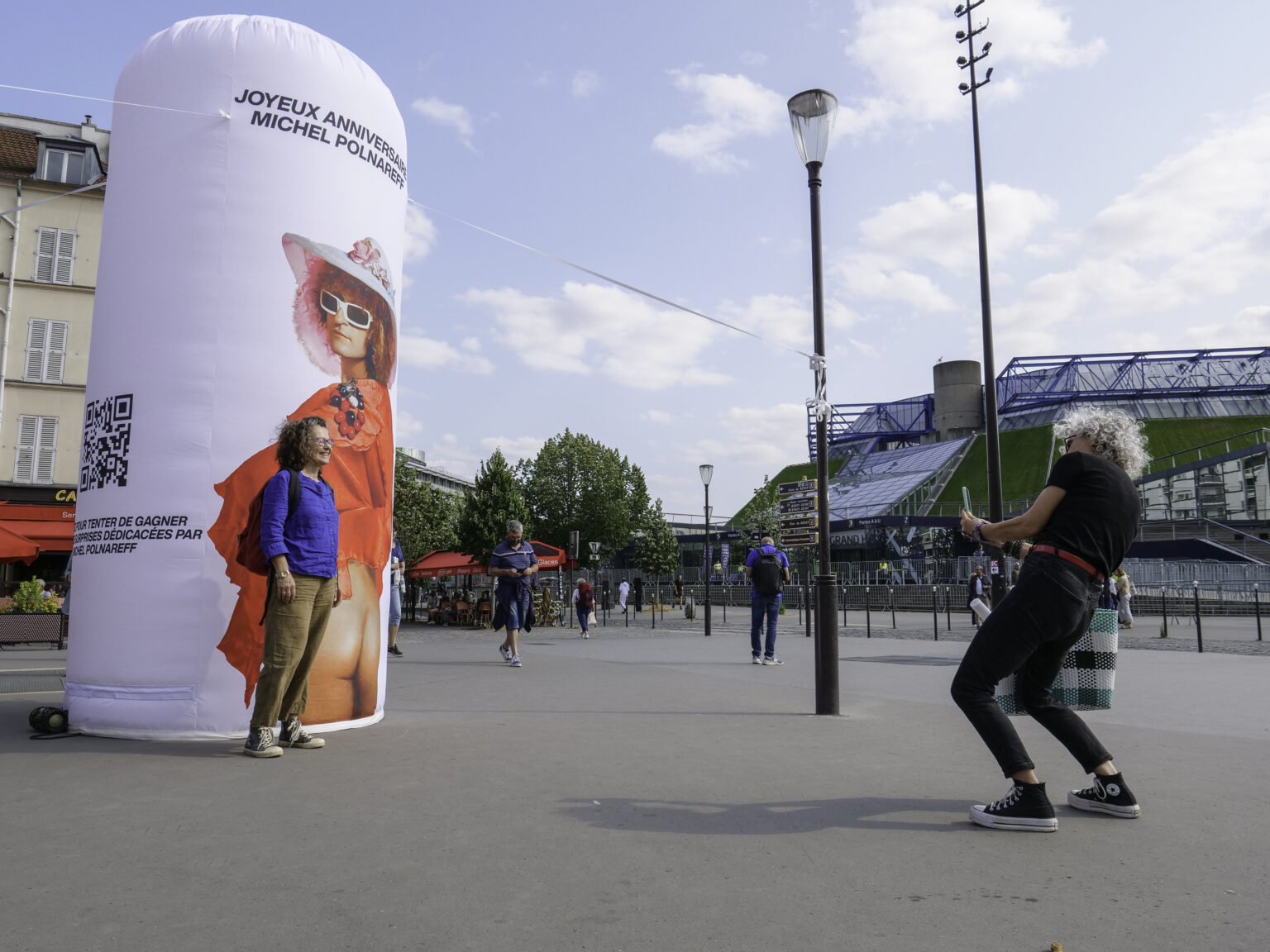 Street Marketing – Michel Polnareff (concert Accor Arena), Paris — photo 8 — REDSHOT