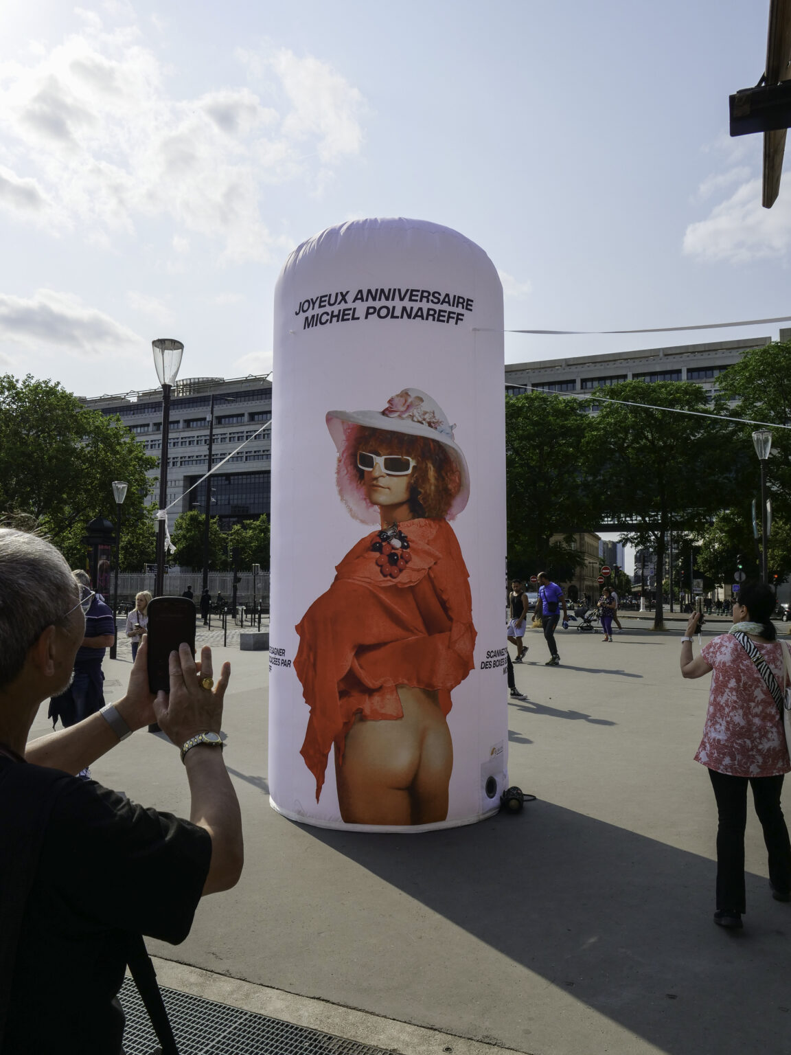 Street Marketing – Michel Polnareff (concert Accor Arena), Paris — photo 1 — REDSHOT