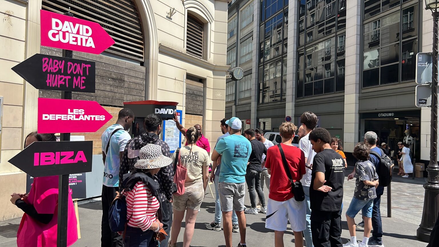 Street Marketing – David Guetta “Baby Don’t Hurt Me”, Argelès-sur-Mer — photo 2 — REDSHOT
