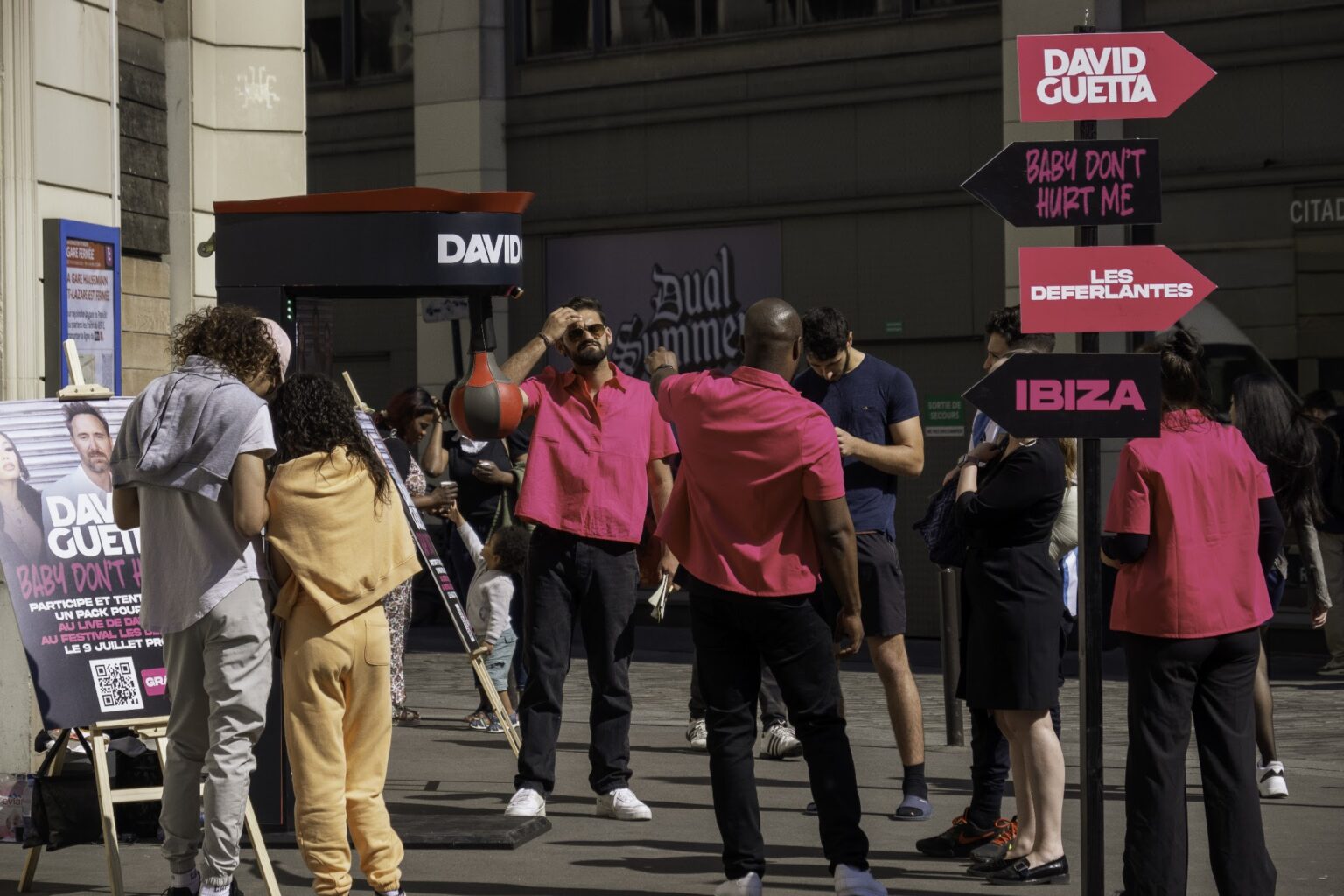 Street Marketing – David Guetta “Baby Don’t Hurt Me”, Argelès-sur-Mer — photo 4 — REDSHOT