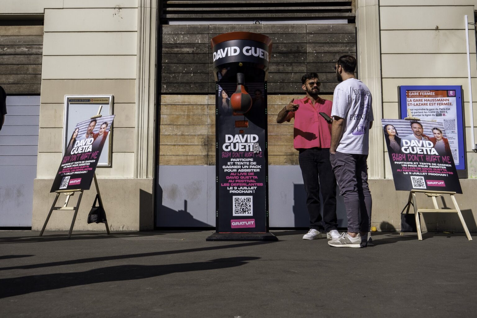Street Marketing – David Guetta “Baby Don’t Hurt Me”, Argelès-sur-Mer — photo 5 — REDSHOT