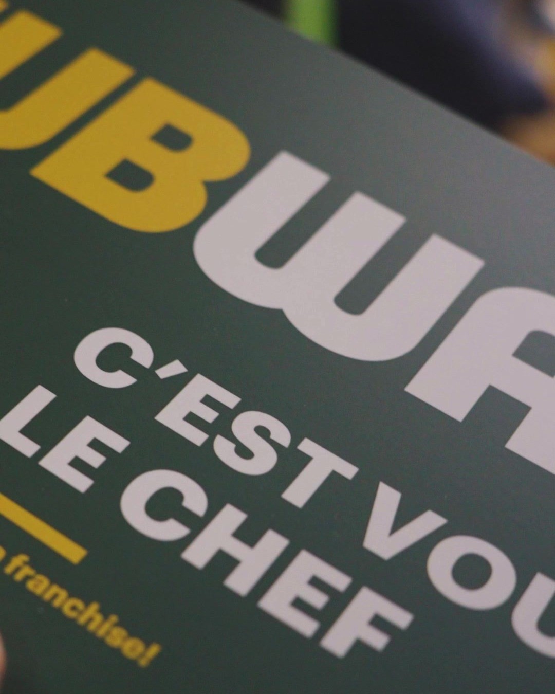 Vidéo Promo – Subway (Salon de la Franchise), Paris — photo 2 — REDSHOT